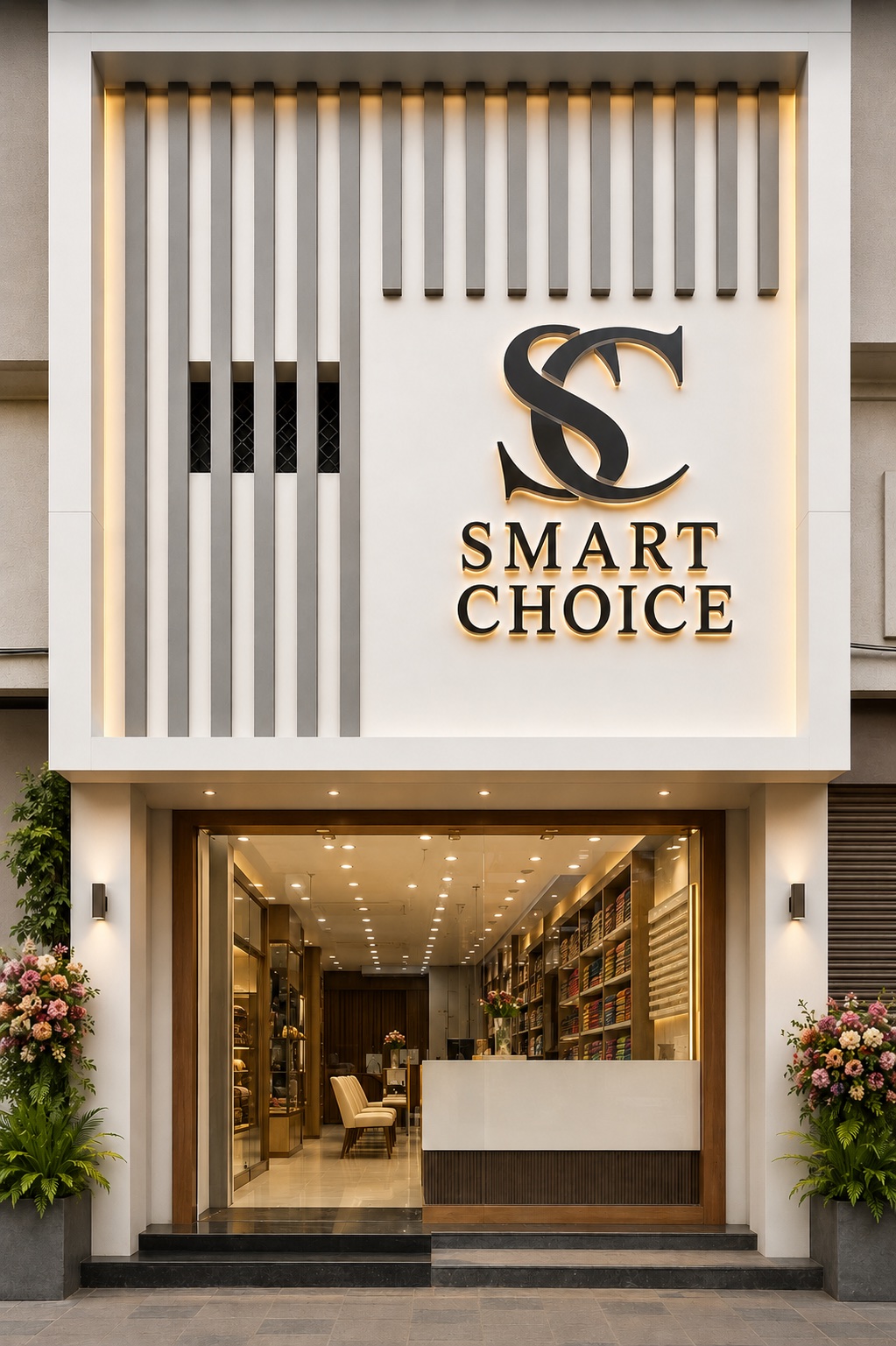 The Smart Choice showroom at Durga Chowk, Gondia